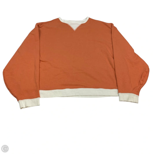 Top Long Sleeve By We The Free In Orange, Size: L