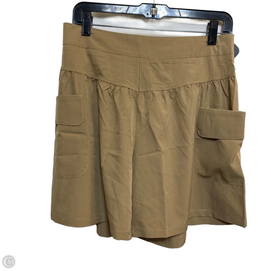 Athletic Shorts By Taihinhui In Brown, Size: Xl
