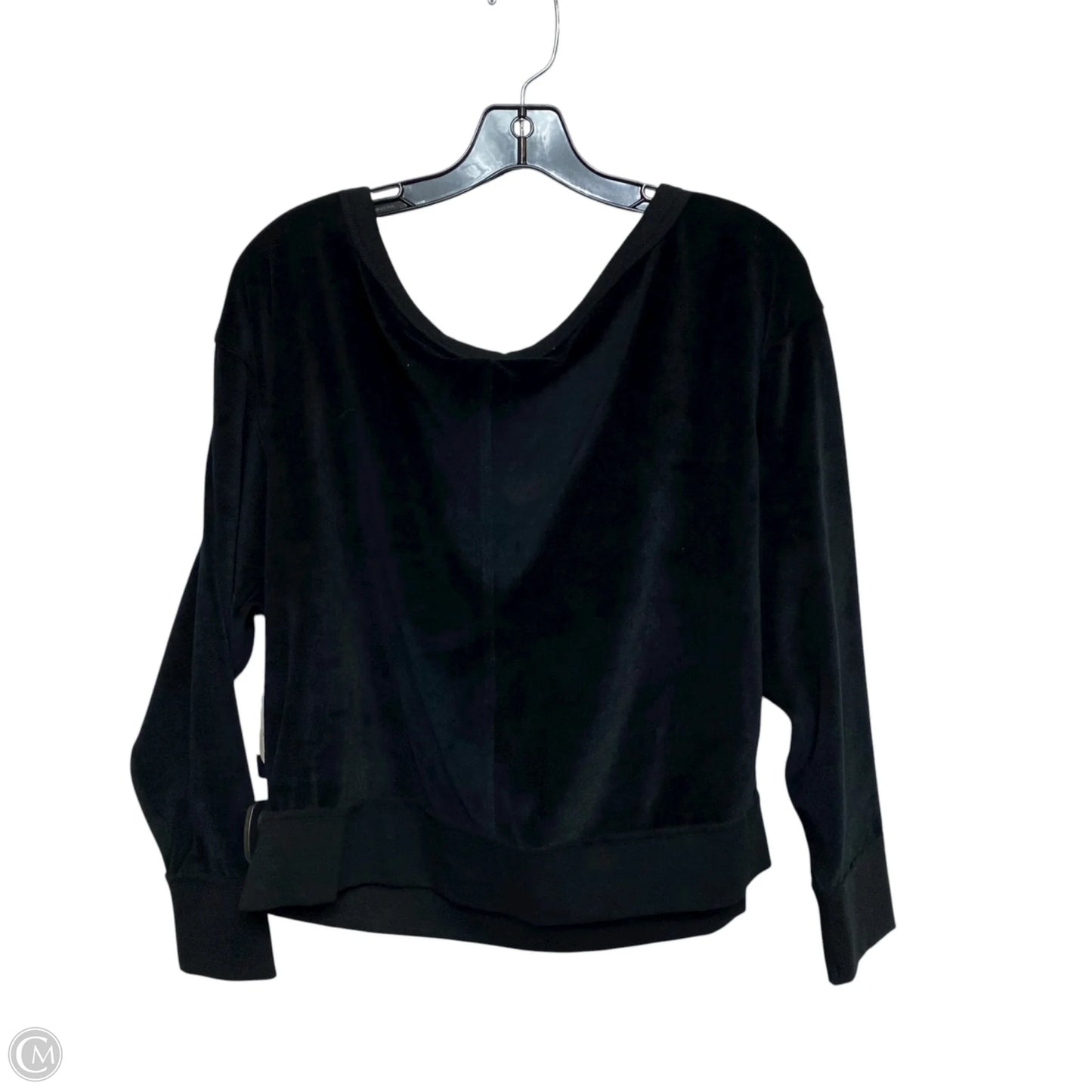 Athletic Sweatshirt Crewneck By Joy Joy In Black, Size: S