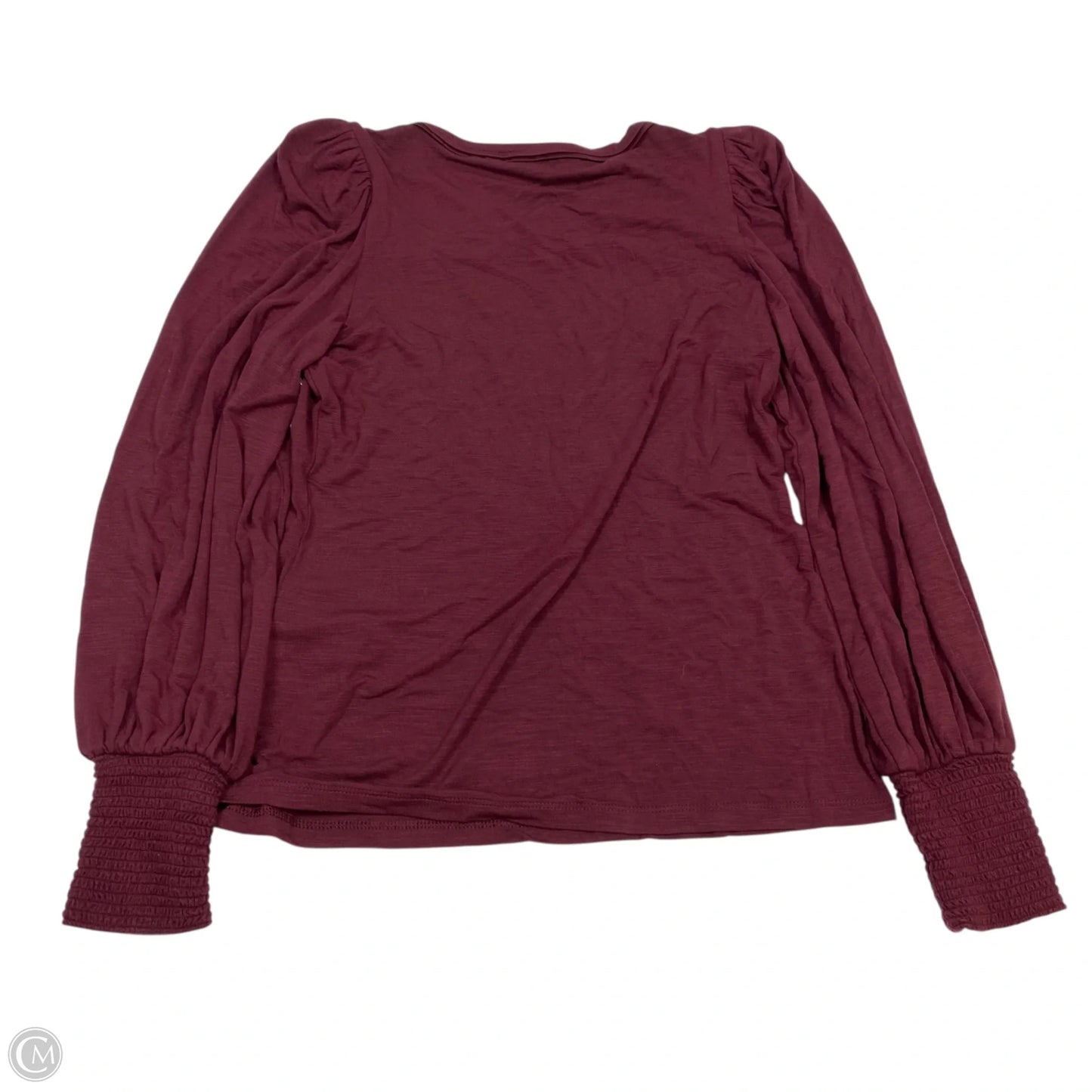 Top Long Sleeve By White House Black Market In Red, Size: Xxs