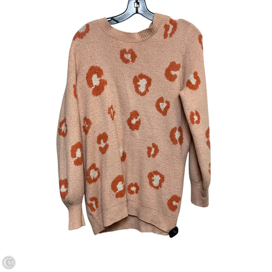 Sweater By Terra & Sky In Orange, Size: Xl