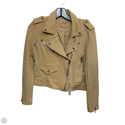 Jacket Moto By Blanknyc In Tan, Size: Xs