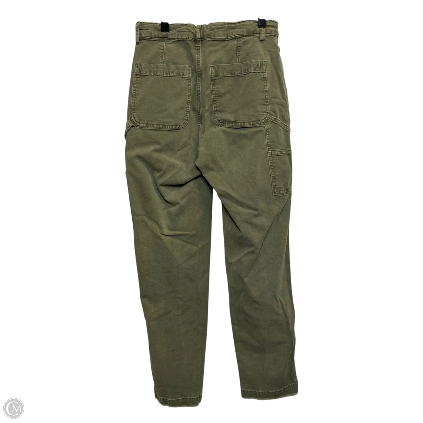 Jeans Boyfriend By American Eagle In Green Denim, Size: 2