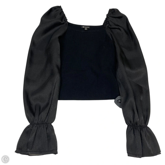Tunic 3/4 Sleeve By Versona In Black, Size: S