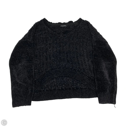 Sweater By Reunited Clothing In Black, Size: L
