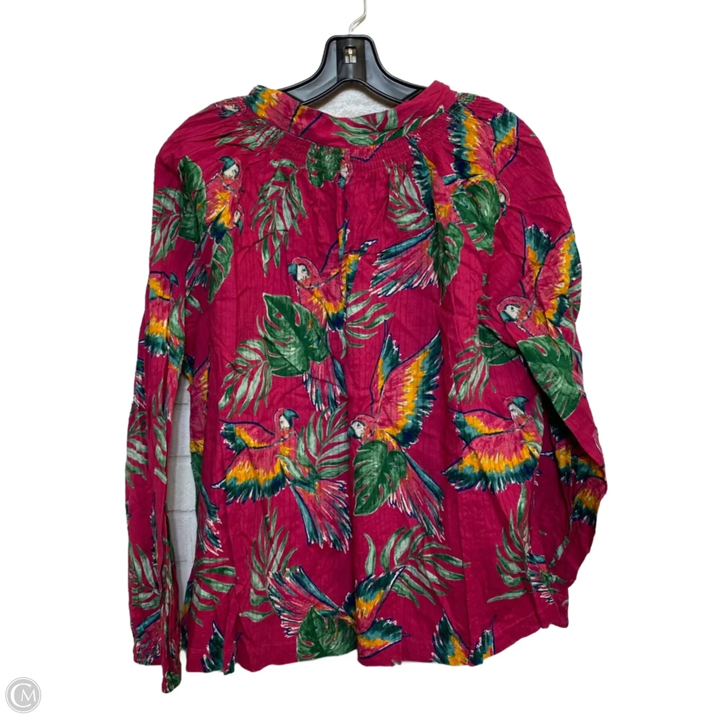 Top Long Sleeve By Crown And Ivy In Pink, Size: L