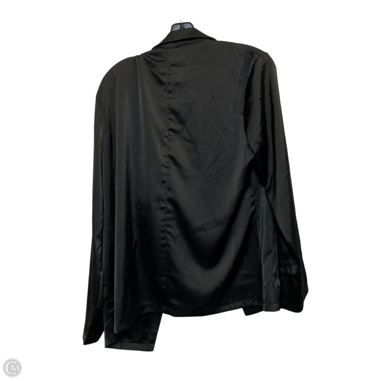 Top Long Sleeve By Glam In Black, Size: L