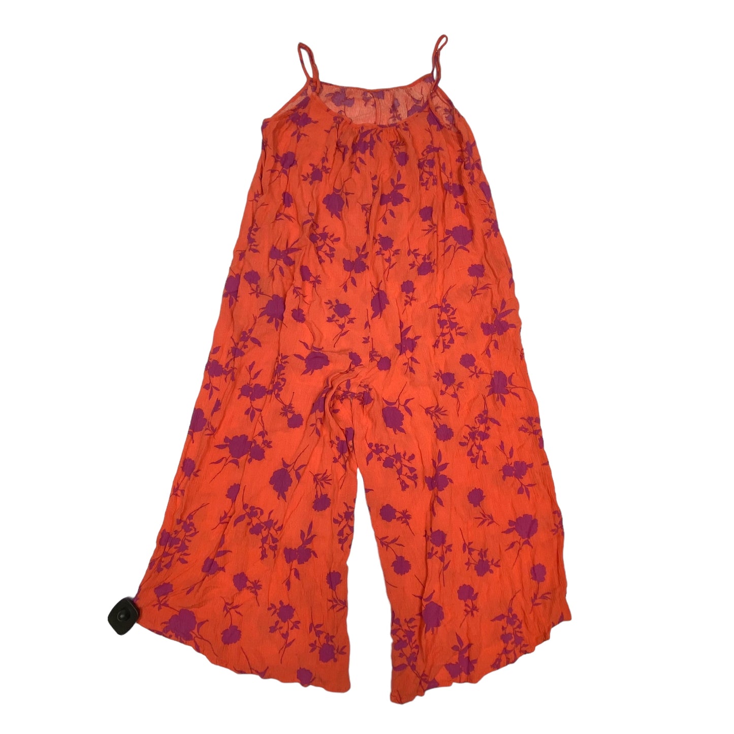 Jumpsuit By Easel In Orange & Purple, Size: S