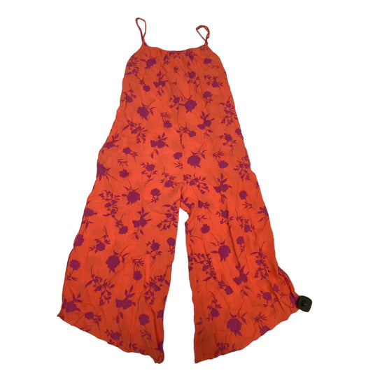 Jumpsuit By Easel In Orange & Purple, Size: S