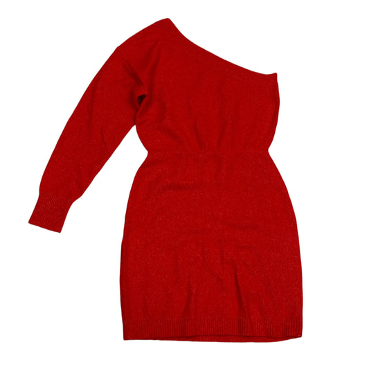 Dress Sweater By Open Edit In Red, Size: Xs