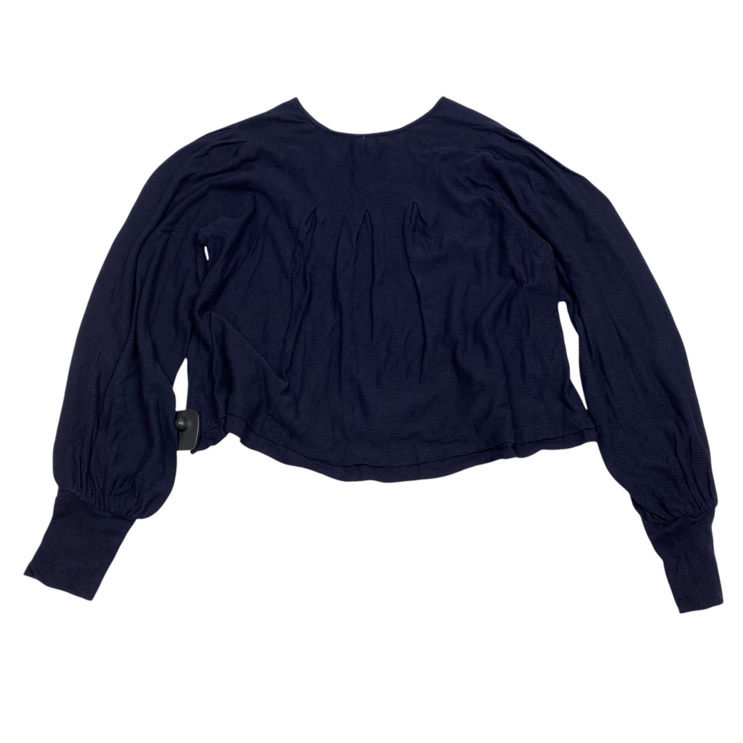 Top Long Sleeve By Free People In Navy, Size: S