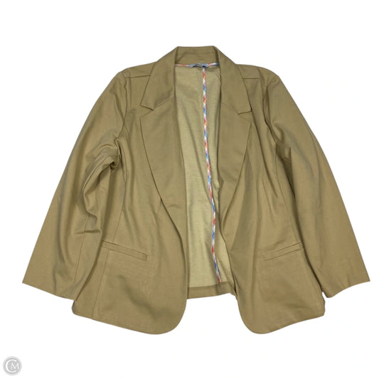 Blazer By Croft And Barrow In Tan, Size: Xl