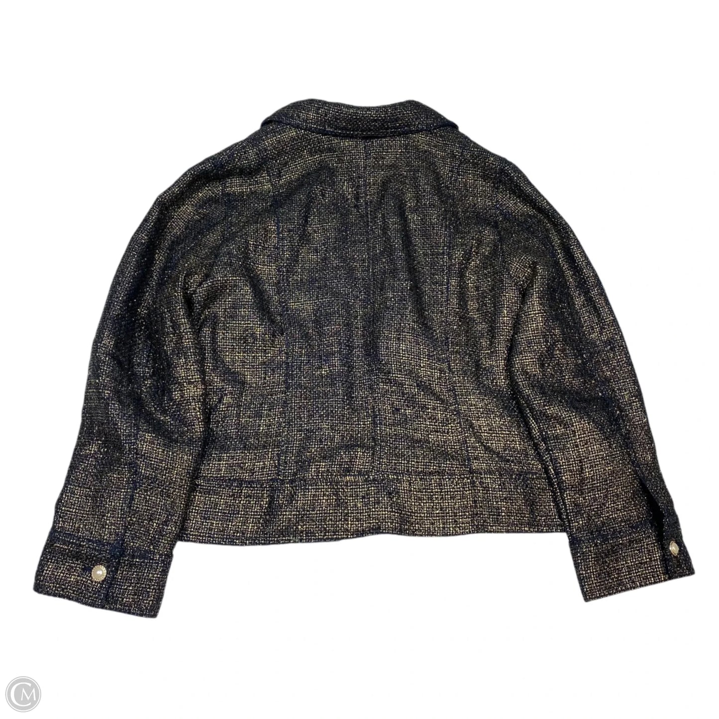 Jacket Other By Chicos In Navy, Size: Xl