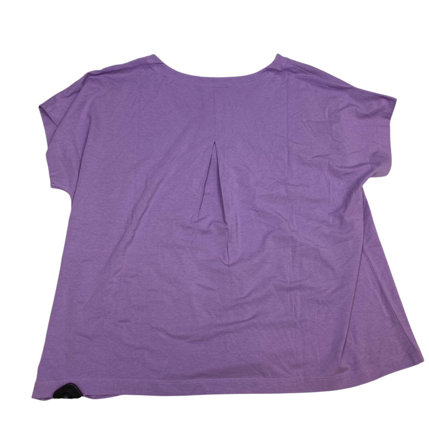 Top Short Sleeve By J. Jill In Purple, Size: Xl