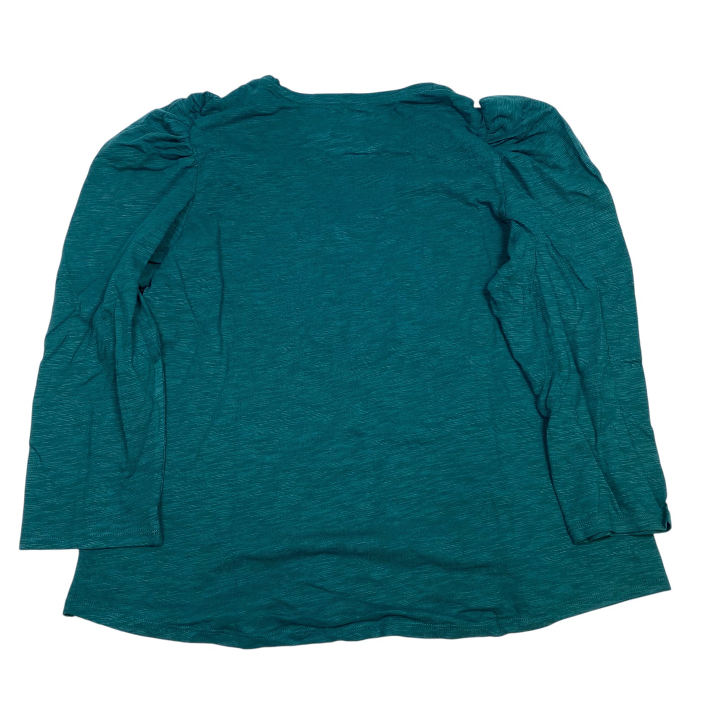 Top Long Sleeve By Chicos In Green, Size: Xl