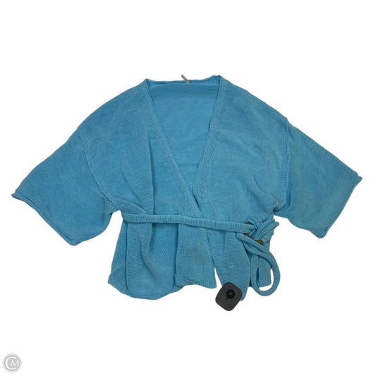 Top Short Sleeve By Free People In Blue, Size: M