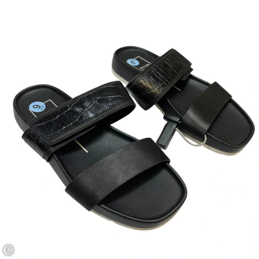 Sandals Flats By Dolce Vita In Black, Size: 6