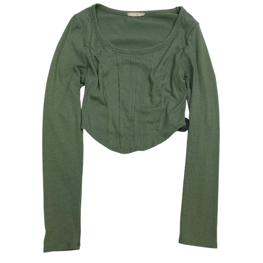 Top Long Sleeve By Altard State In Green, Size: S