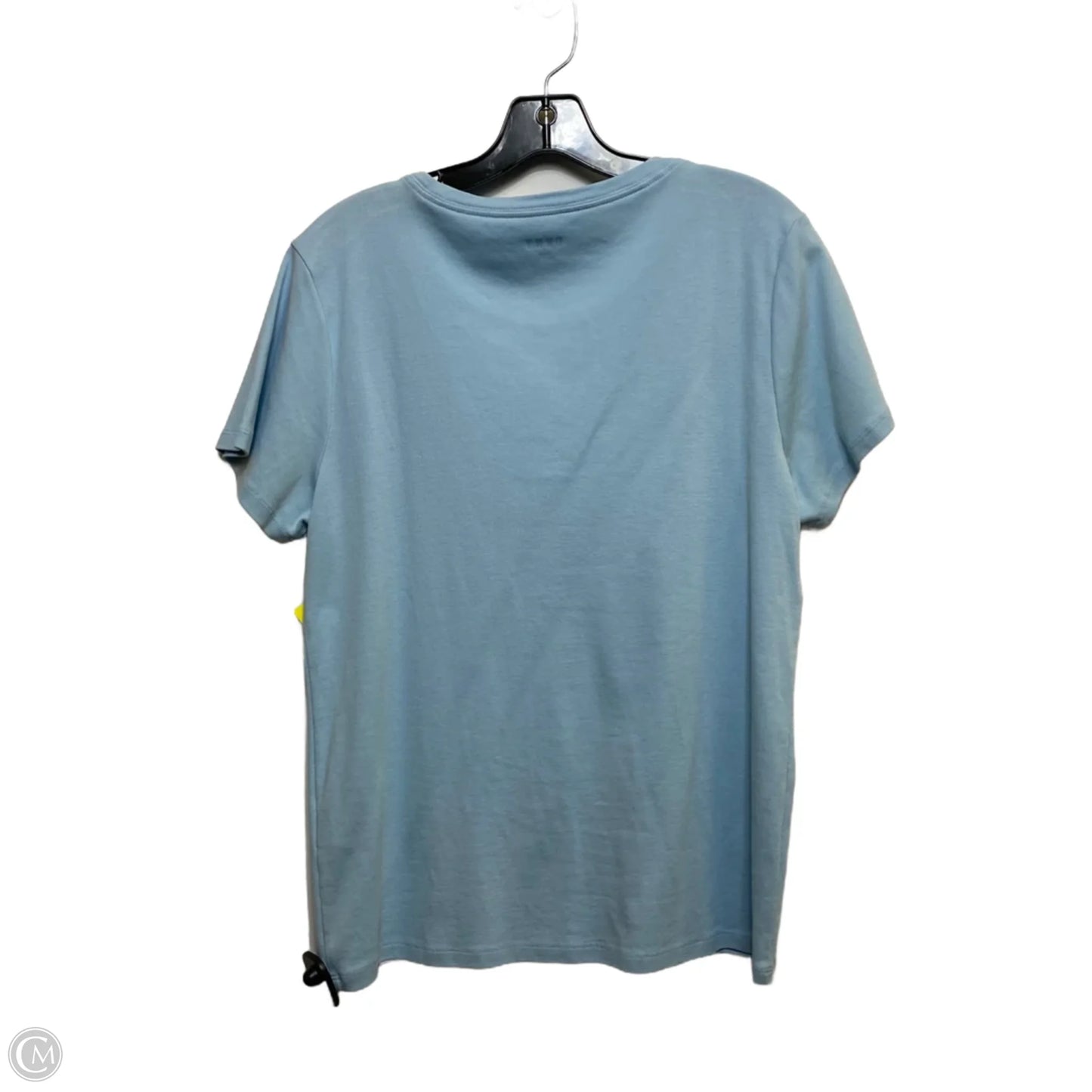 Top Short Sleeve Basic By Dkny In Blue, Size: Xl