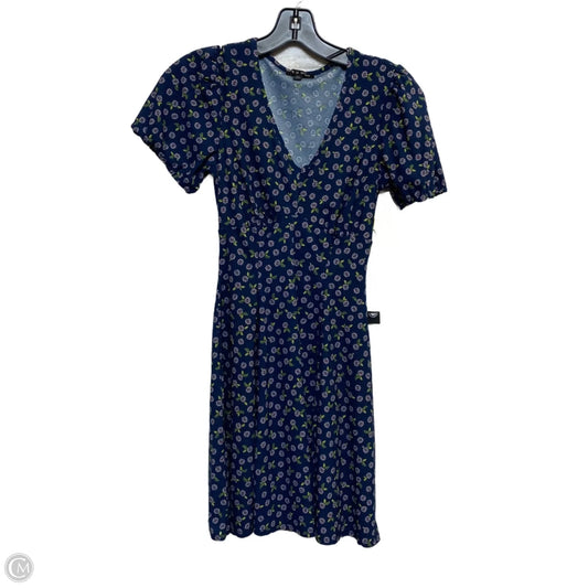 Dress Casual Short By As U Wish In Navy, Size: Xs