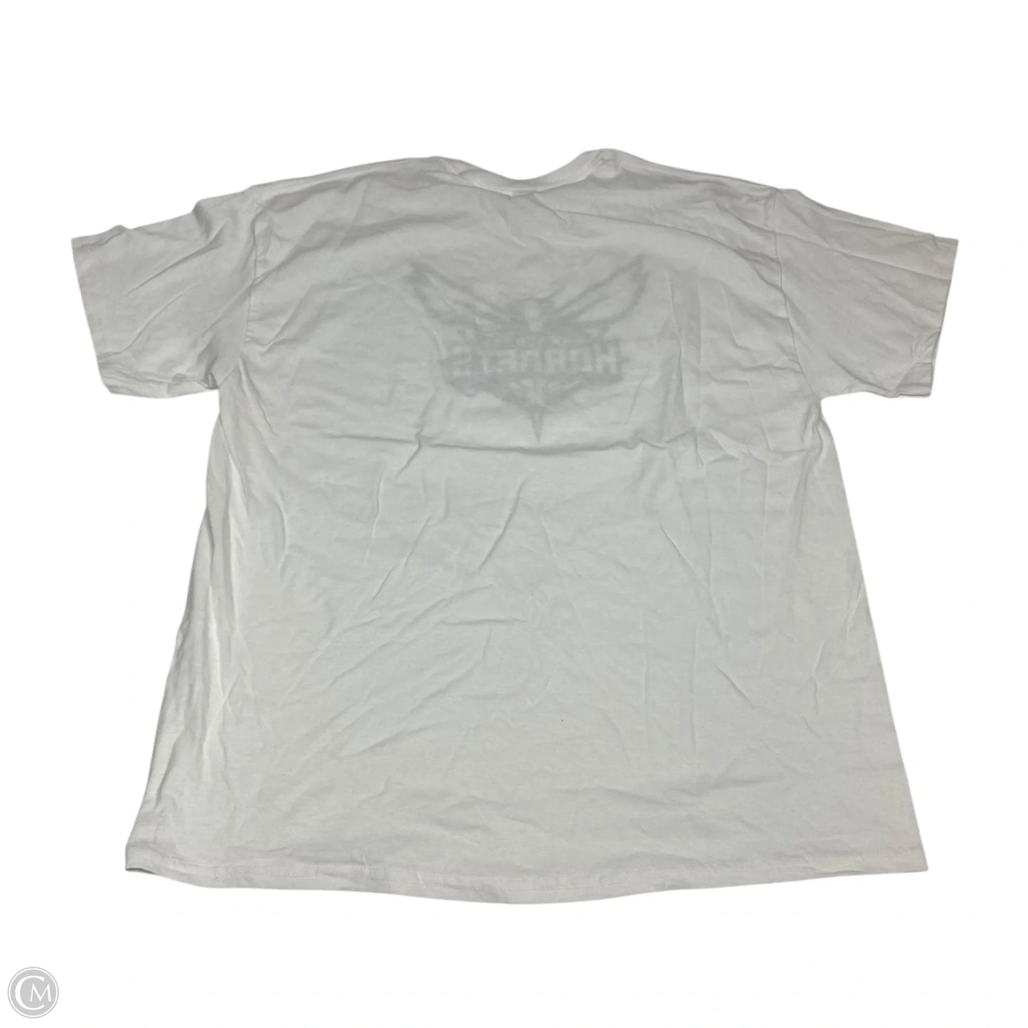 Top Short Sleeve By Gildan In White, Size: Xl