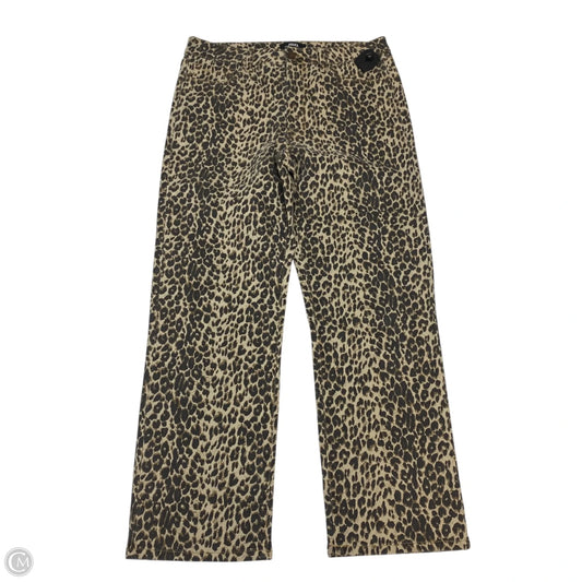 Jeans Straight By JBD In Animal Print, Size: 12