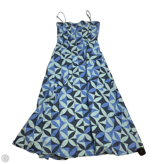 Dress Casual Midi By Flying Tomato In Blue Denim, Size: S