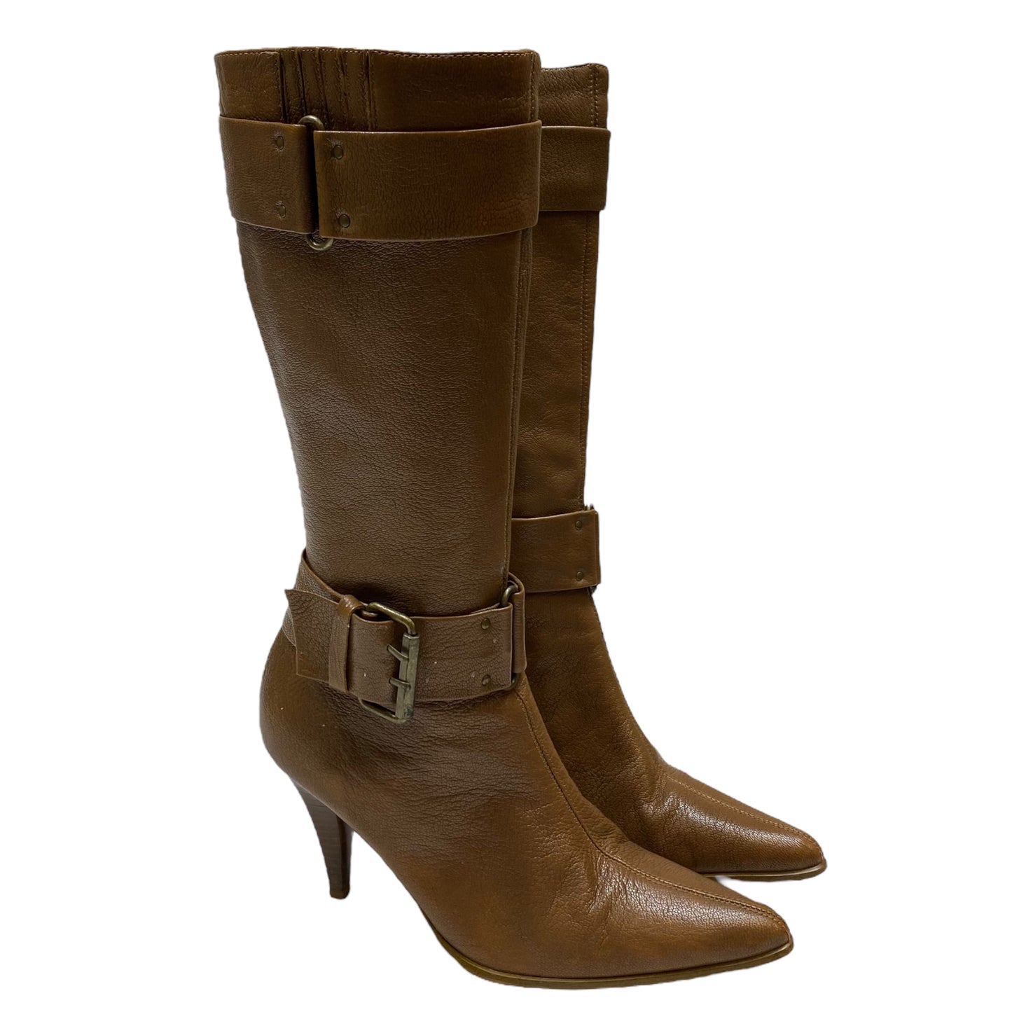 Boots Mid-calf Heels By Seychelles In Brown, Size: 6.5