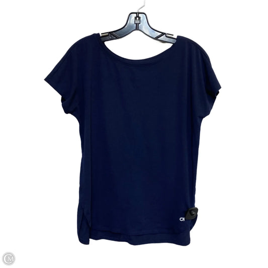 Athletic Top Short Sleeve By Gap In Navy, Size: Xs