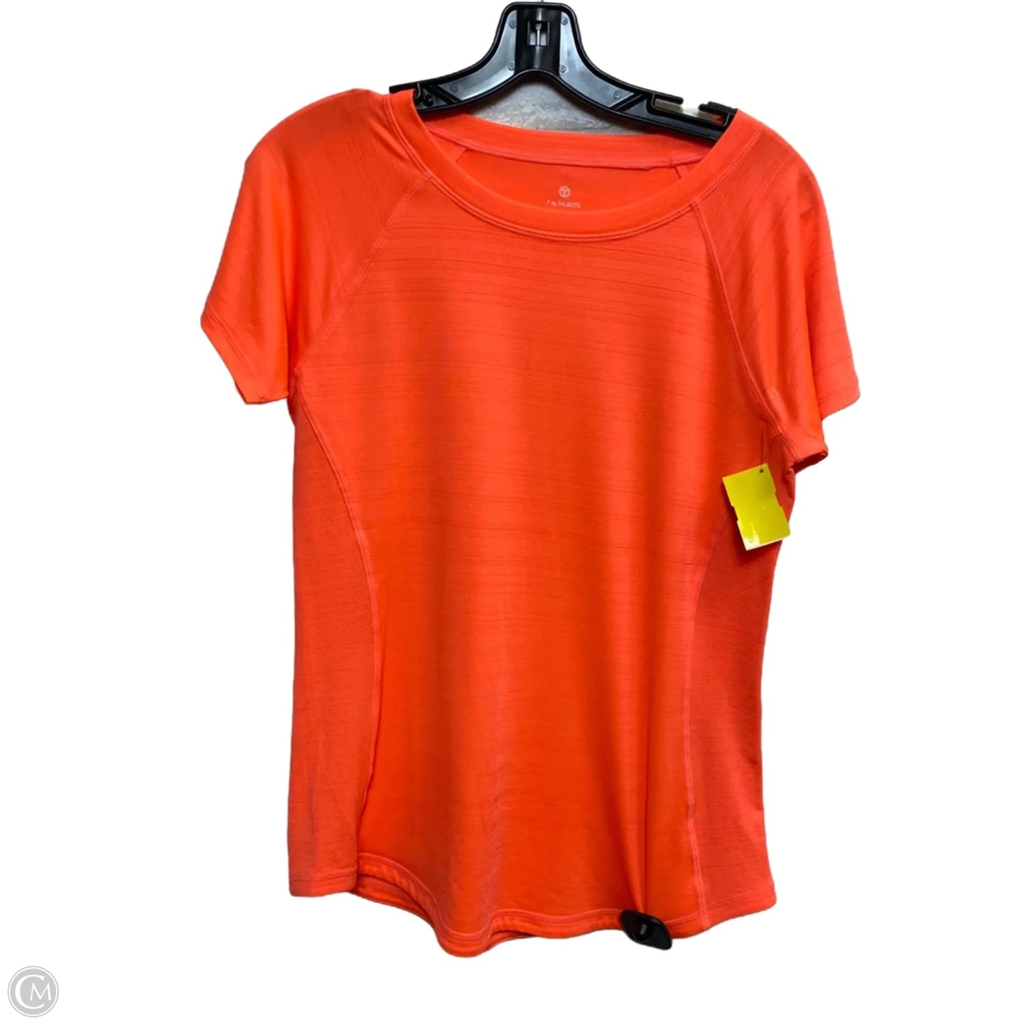 Athletic Top Short Sleeve By Talbots In Orange, Size: S