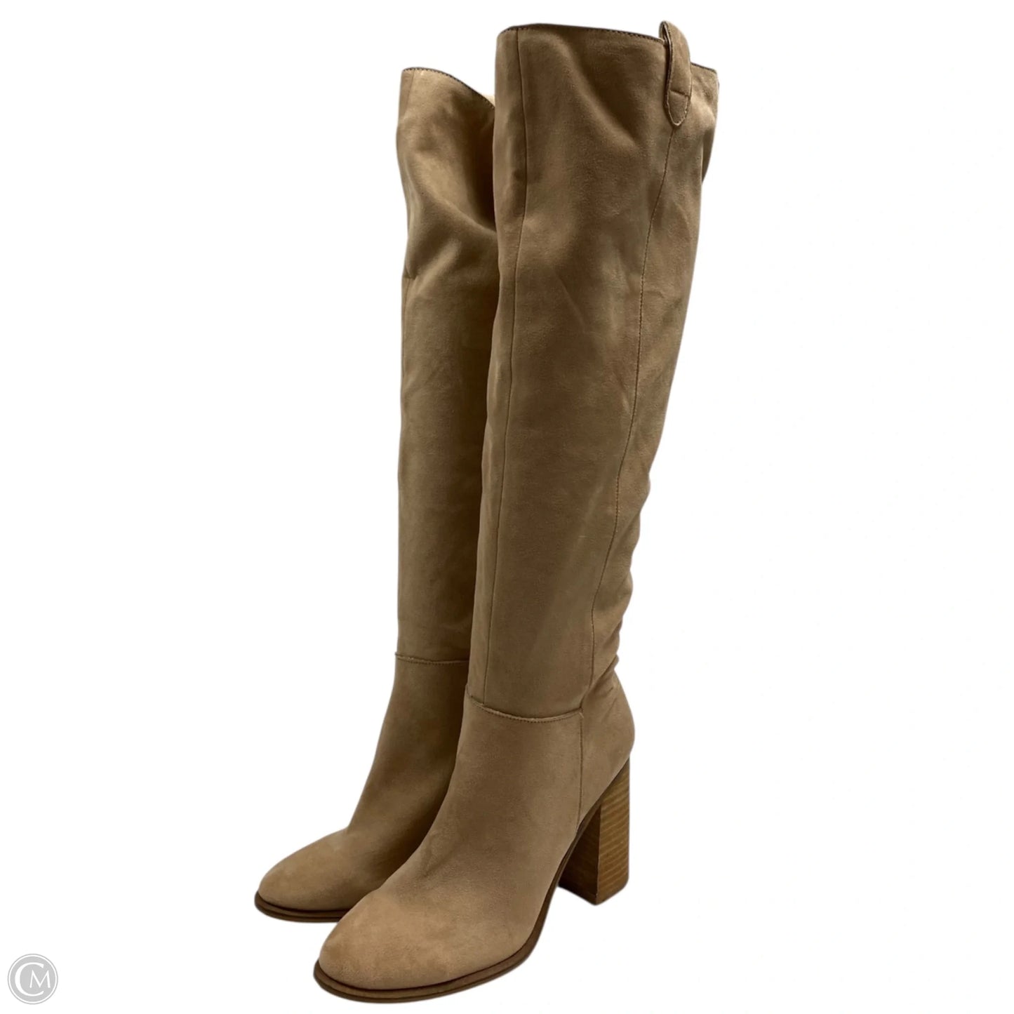 Boots Ankle Heels By Oasis Society In Tan, Size: 7