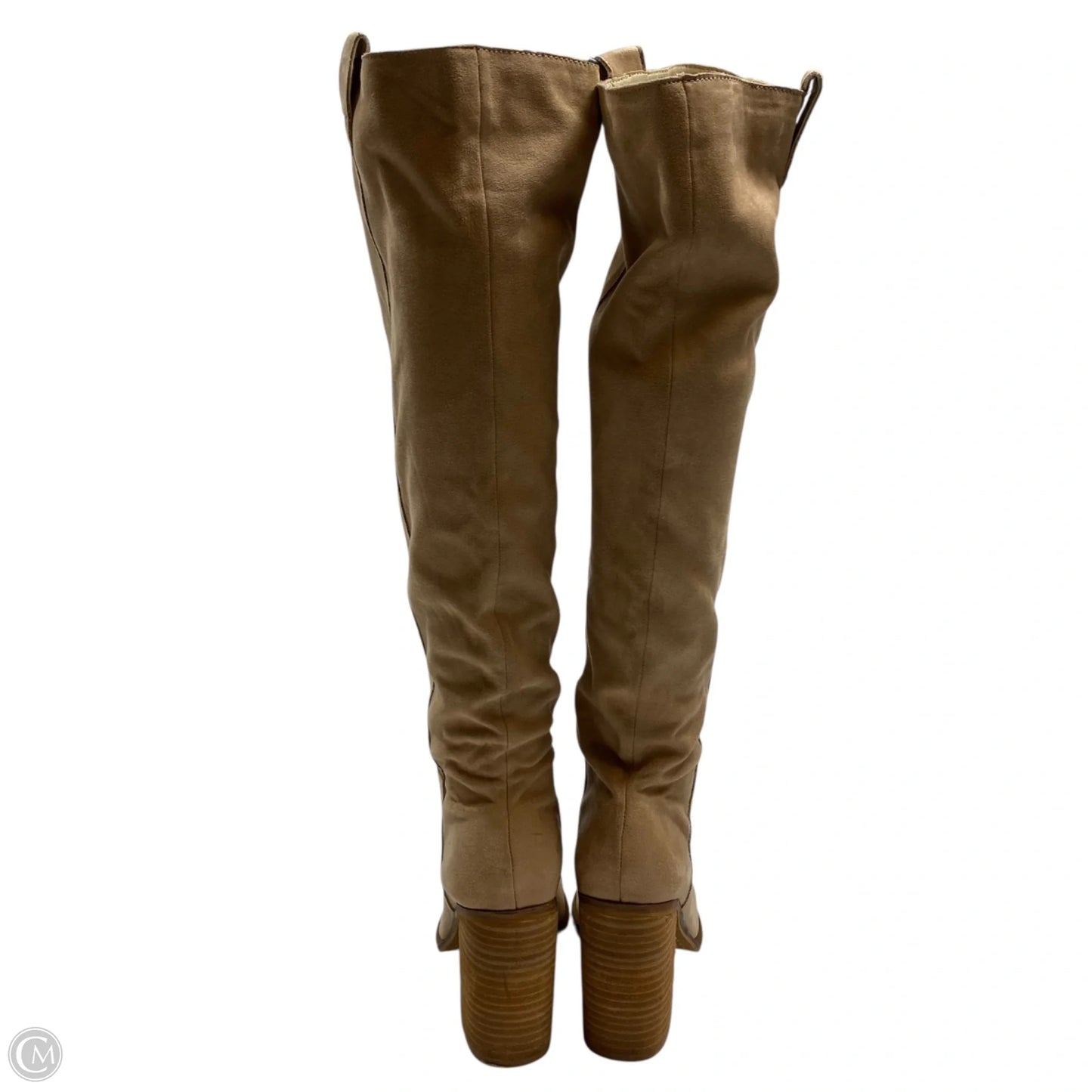 Boots Ankle Heels By Oasis Society In Tan, Size: 7