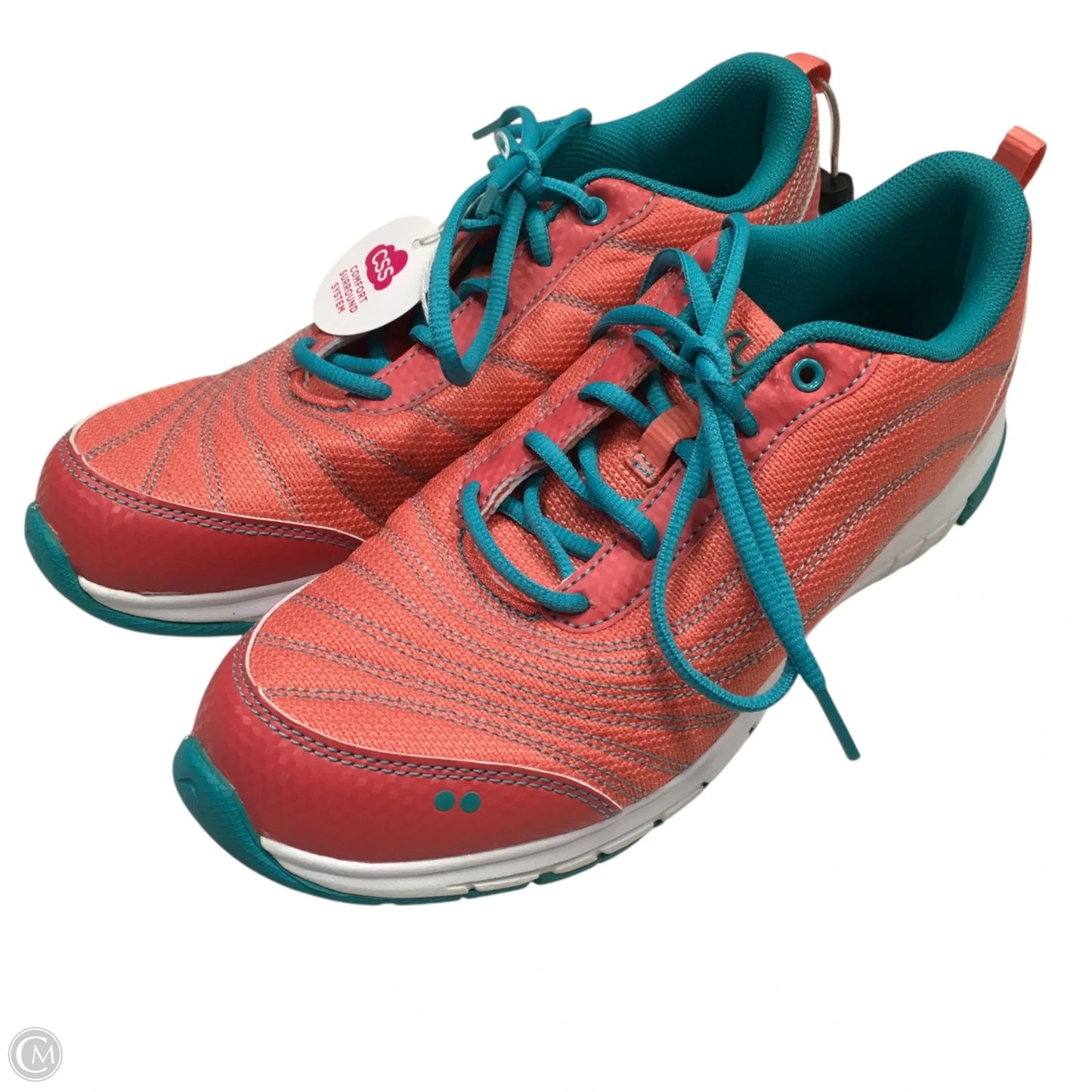 Shoes Athletic By Ryka In Blue & Orange, Size: 8