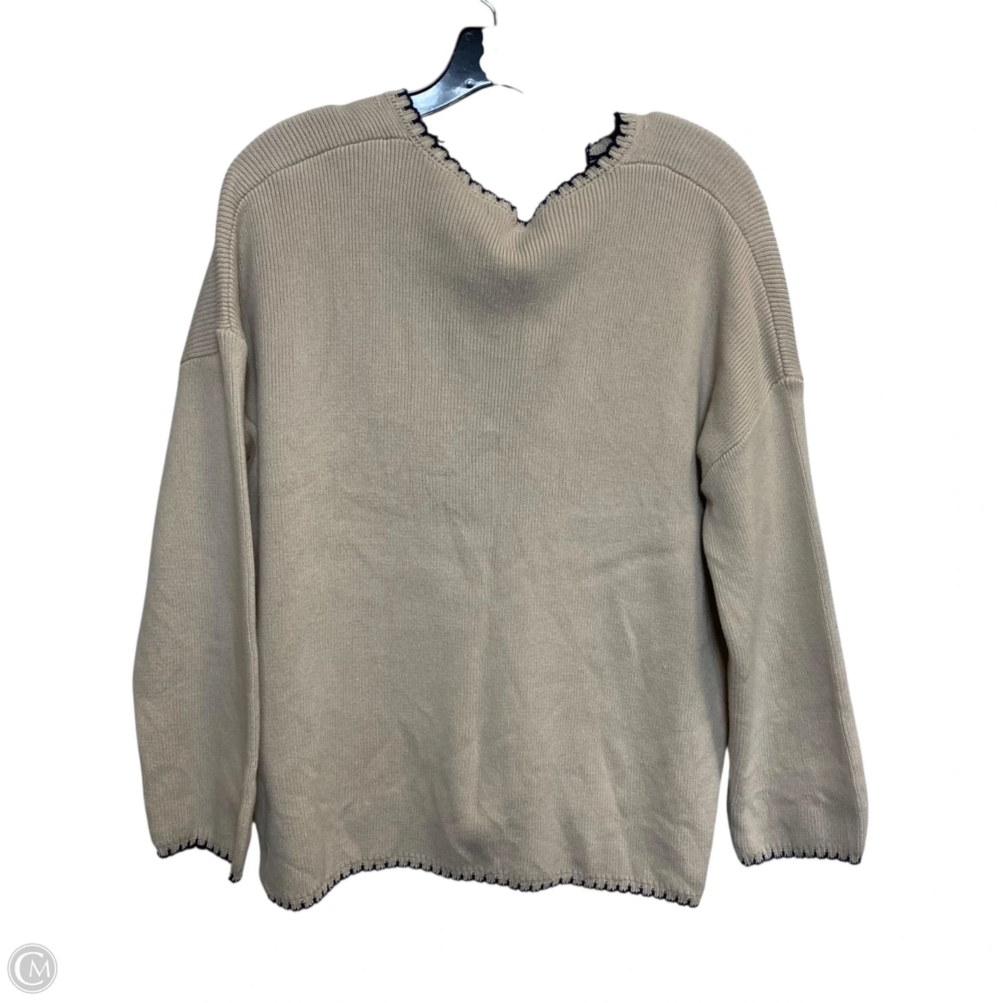 Sweater By Mustard Seed In Tan, Size: S