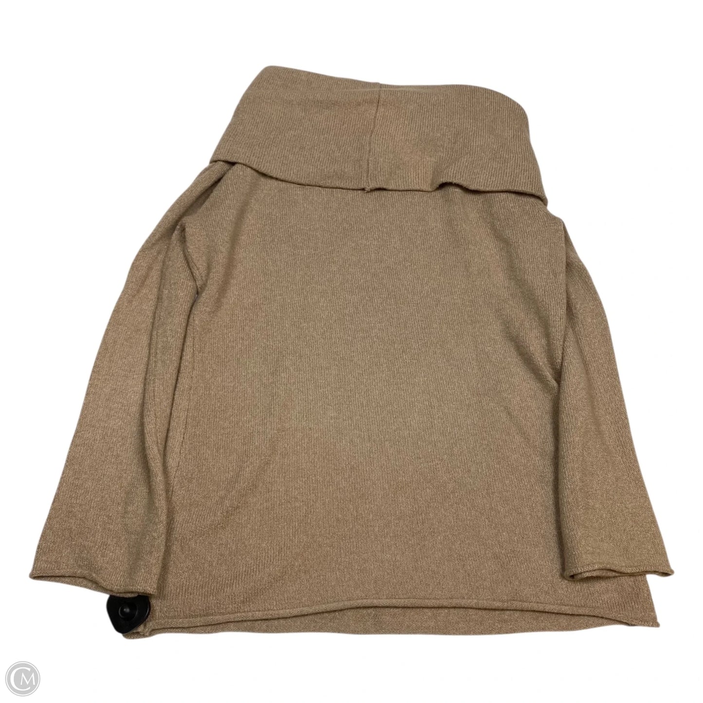 Sweater By Buckle Black In Tan, Size: L