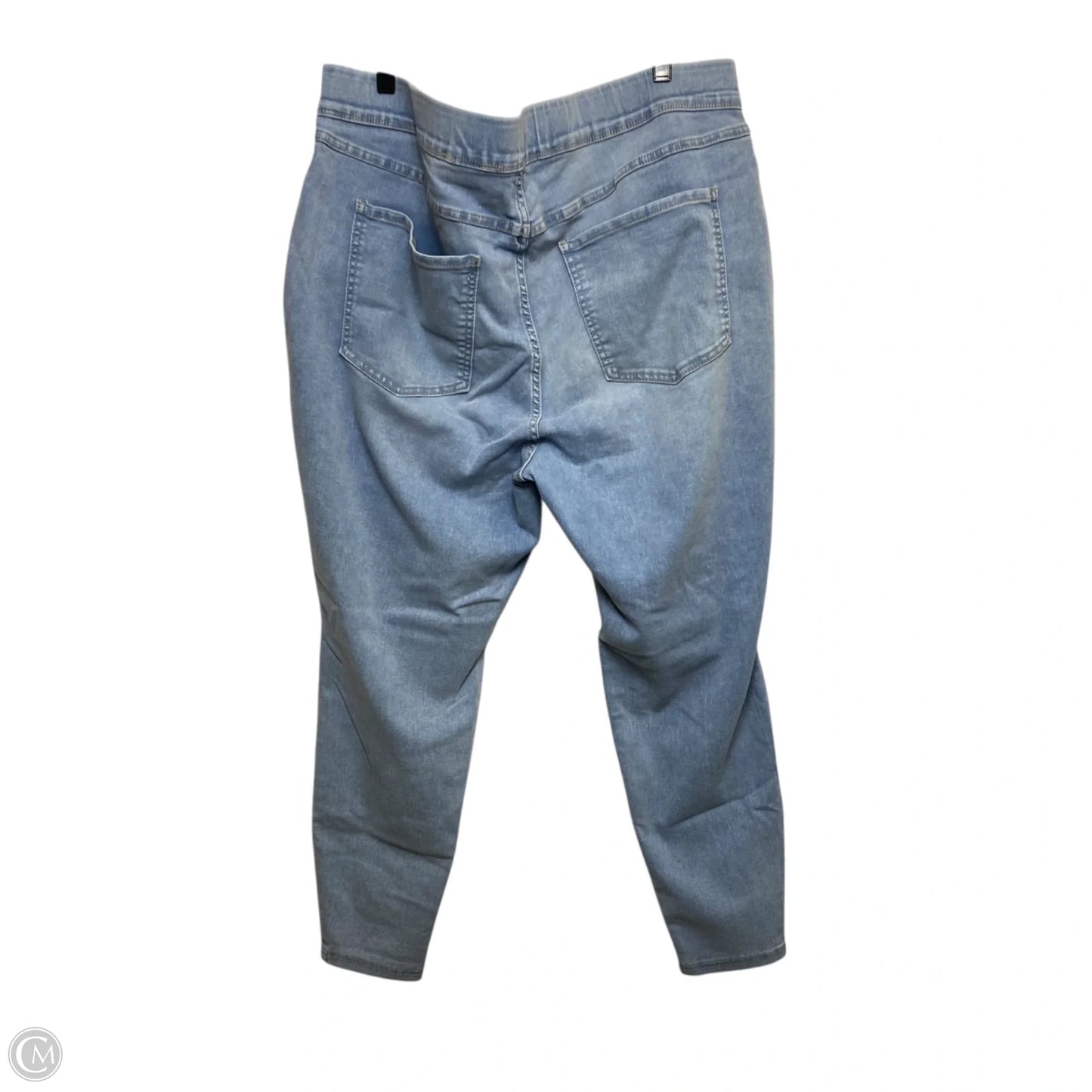 Jeans Skinny By Terra & Sky In Blue Denim, Size: 2x