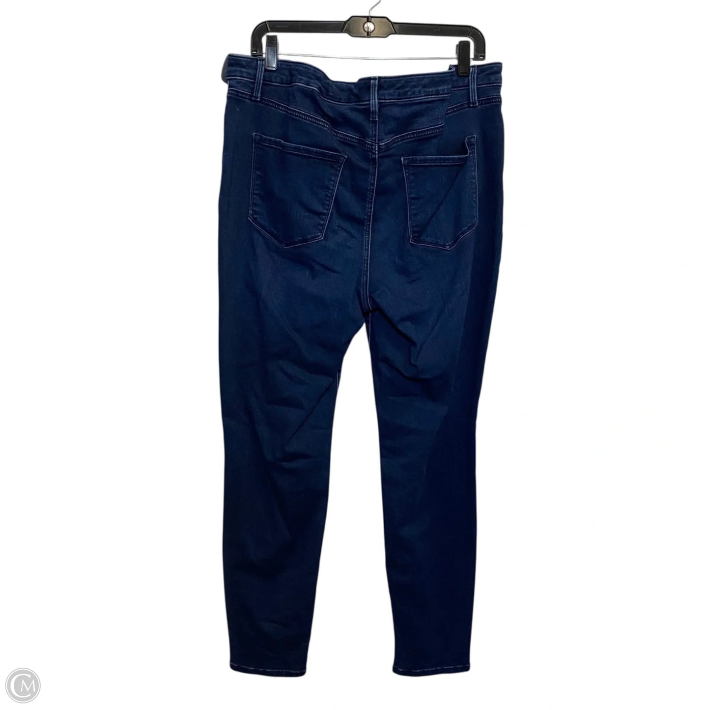 Jeans Skinny By Talbots In Blue Denim, Size: 14