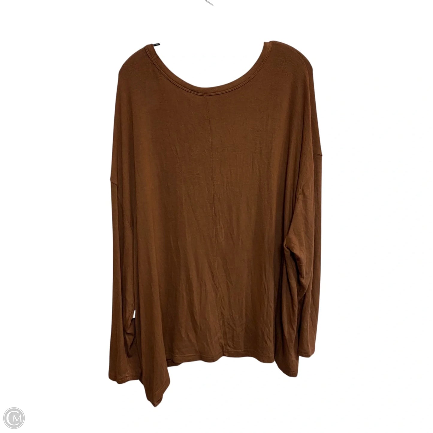 Top Long Sleeve By Old Navy In Brown, Size: 3x