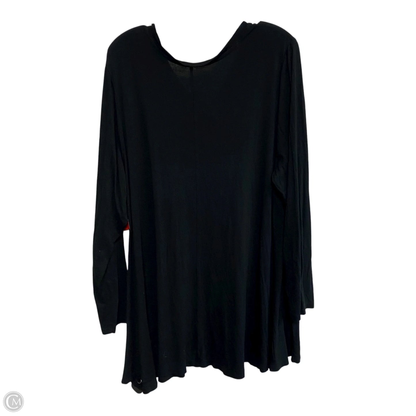 Top Long Sleeve By Lane Bryant In Black, Size: 3x
