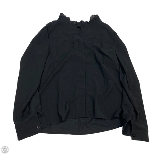 Top Long Sleeve By Shein In Black, Size: S