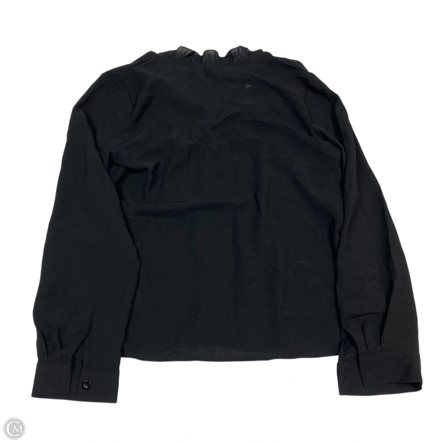 Top Long Sleeve By Shein In Black, Size: S