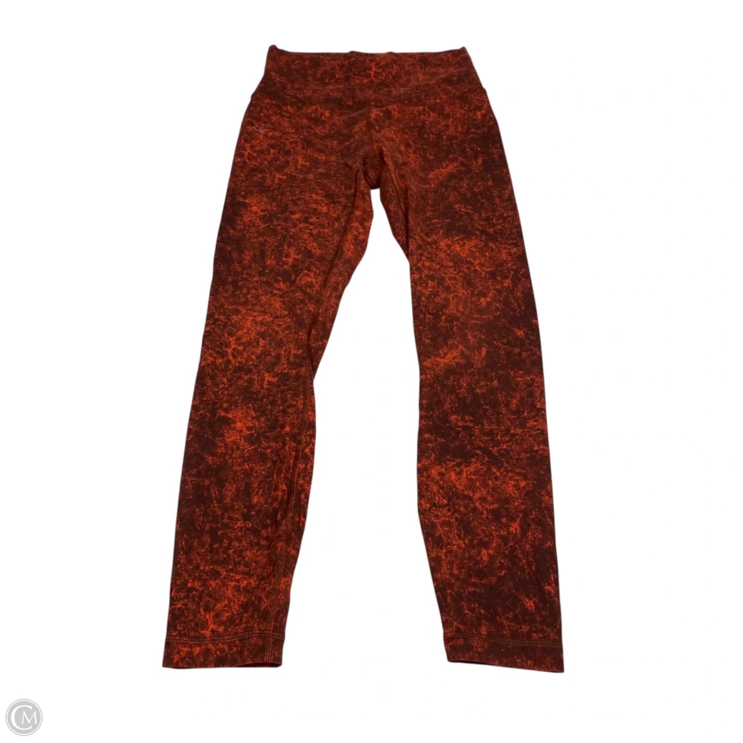 Athletic Leggings Designer By Lululemon In Red, Size: S