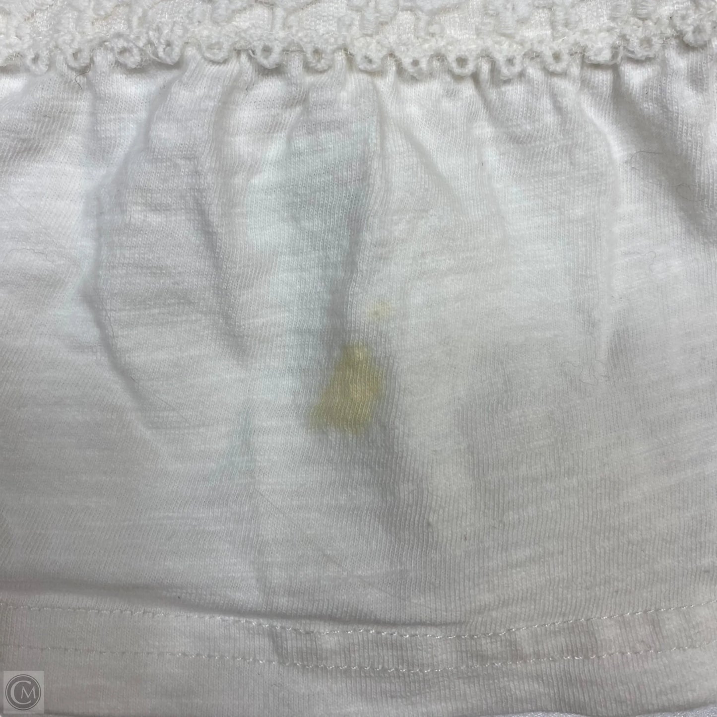 Top Long Sleeve By Doe & Rae In White, Size: M