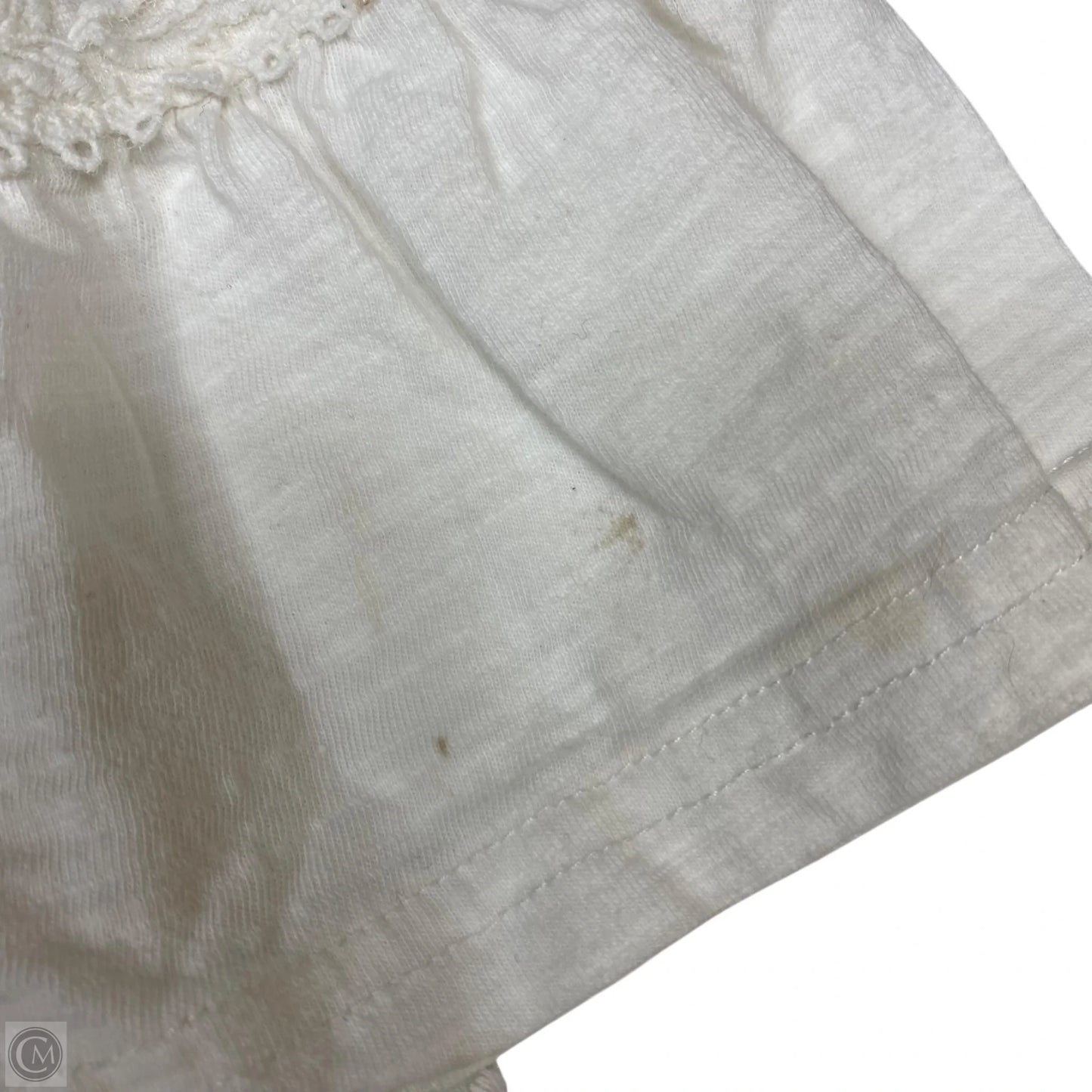 Top Long Sleeve By Doe & Rae In White, Size: M