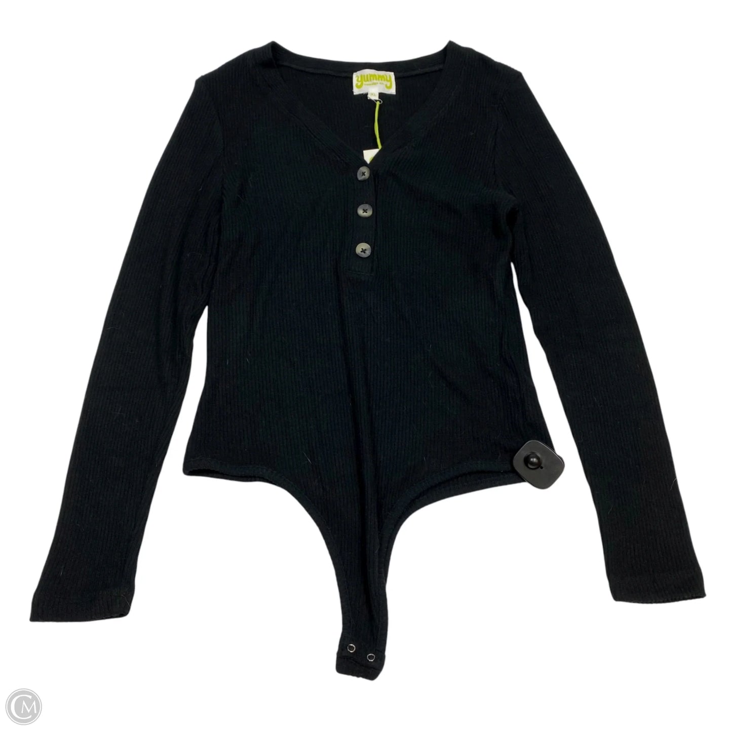 Bodysuit By Yummy In Black, Size: Xl
