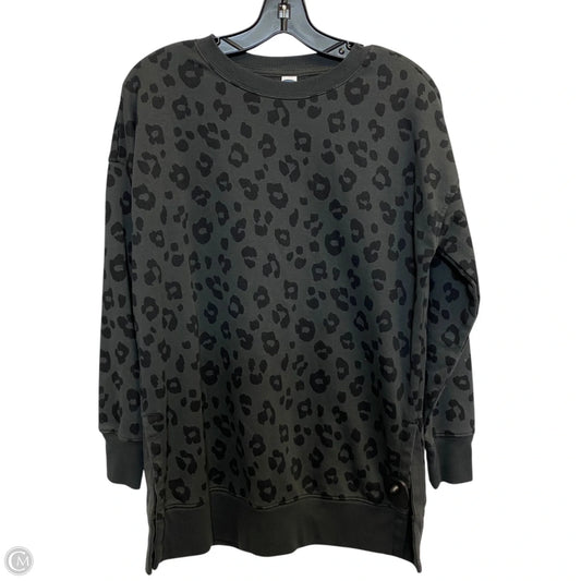 Sweater Short Sleeve By Loft In Grey, Size: Xs