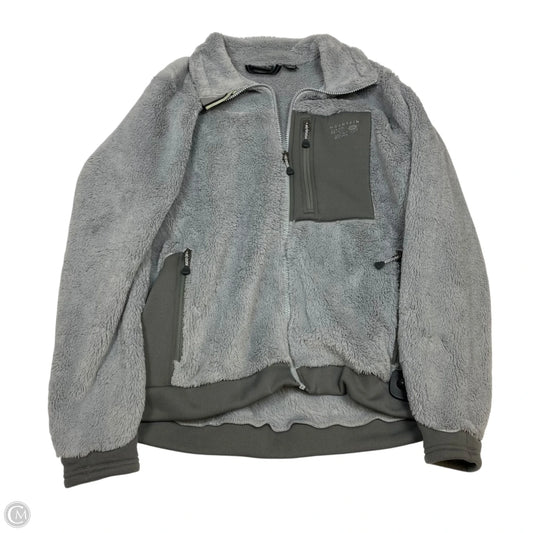 Jacket Fleece By Mountain Hardwear In Grey, Size: L