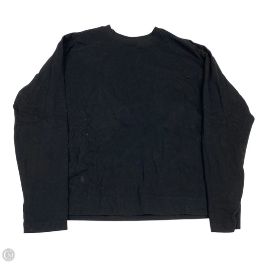 Top Long Sleeve Basic By Old Navy In Black, Size: S