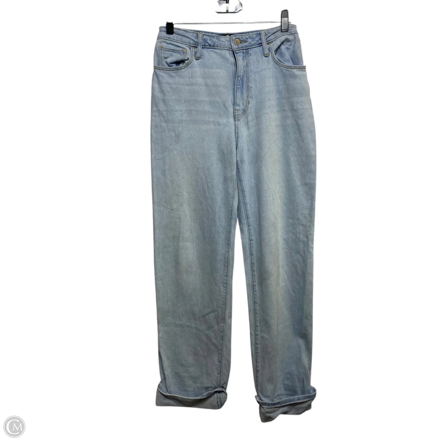 Jeans Straight By Hollister In Blue Denim, Size: 2