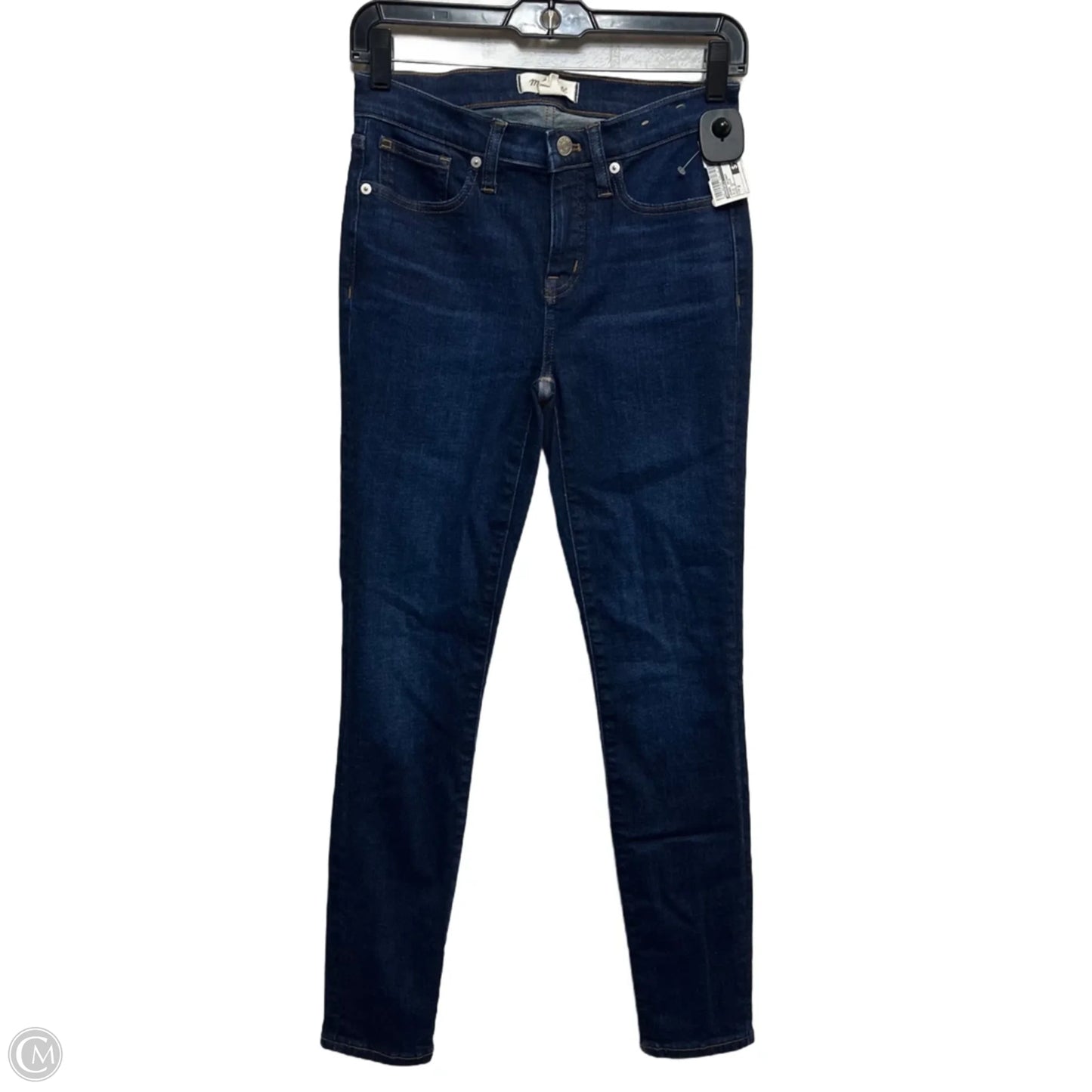 Jeans Skinny By Madewell In Blue Denim, Size: 2